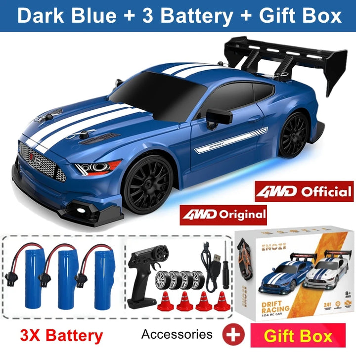 4WD RC Drift Car – Remote Control GTRPRO AE86PRO 4x4 Racing RTR Vehicle Toy Gift