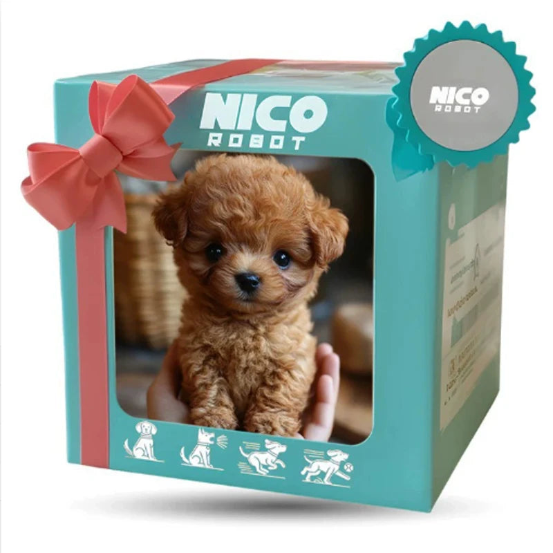 Interactive Plush Robot Puppy – Walking Barking Wagging Tail Toy for Kids