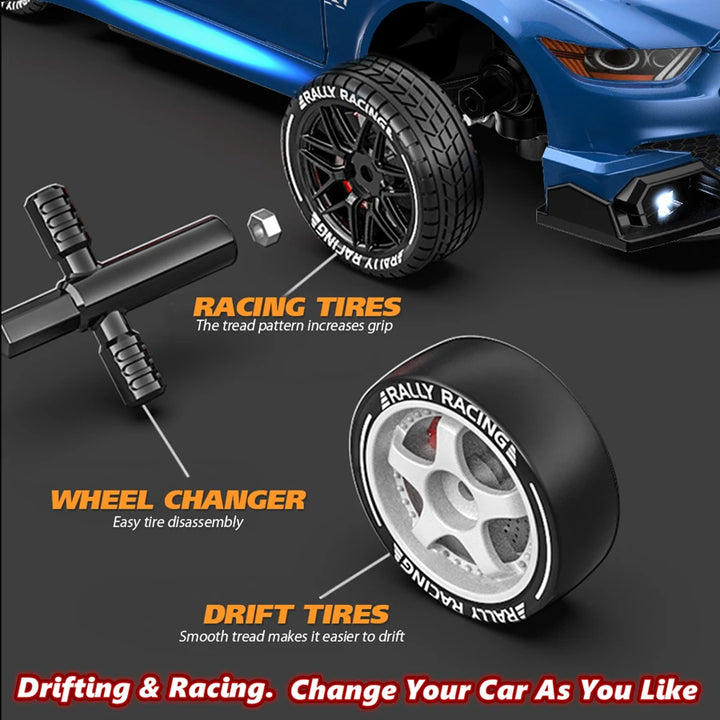 4WD RC Drift Car – Remote Control GTRPRO AE86PRO 4x4 Racing RTR Vehicle Toy Gift