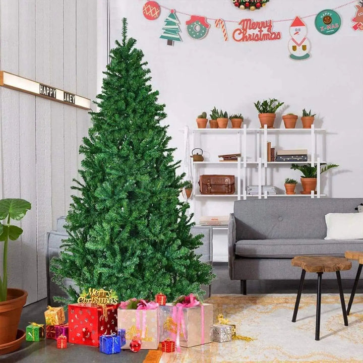 Shatchi 1.2m Artificial Christmas Tree – Green 230 Tips with Metal Stand