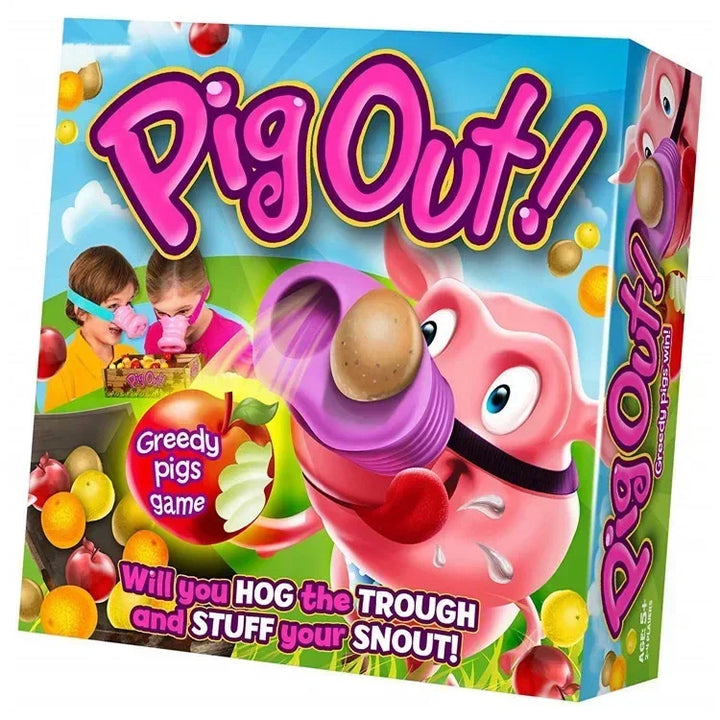 Greedy Pig Game – Funny Action Board Game Competition for Kids & Adults
