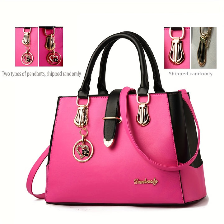 Women’s Shoulder Bag – Elegant Letter Design, Spacious & Comfortable