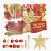 Festive Fix 130Pcs Christmas Baubles Set – Red & Gold Shatterproof Ornaments