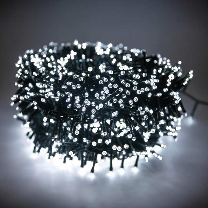 500 LED Christmas Fairy Lights – 8 Modes, Timer, Waterproof, Indoor/Outdoor