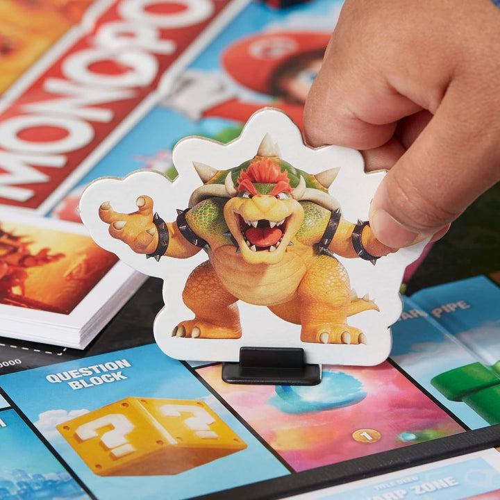 Monopoly Super Mario Movie Edition – Family Board Game (Ages 8+, 2–6 Players)